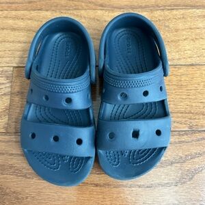 Crocs Toddler Navy Blue Sandals